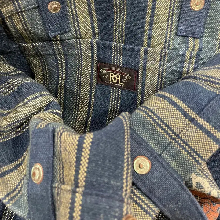 [BUNJANG] RRL Indigo Carpenter Tote Bag / 더블알엘 rrl 인디고 카펜터 토트백