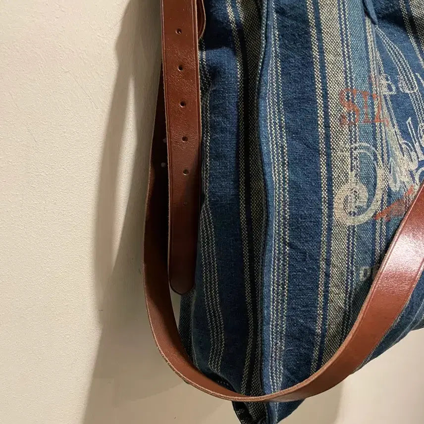 [BUNJANG] RRL Indigo Carpenter Tote Bag / 더블알엘 rrl 인디고 카펜터 토트백