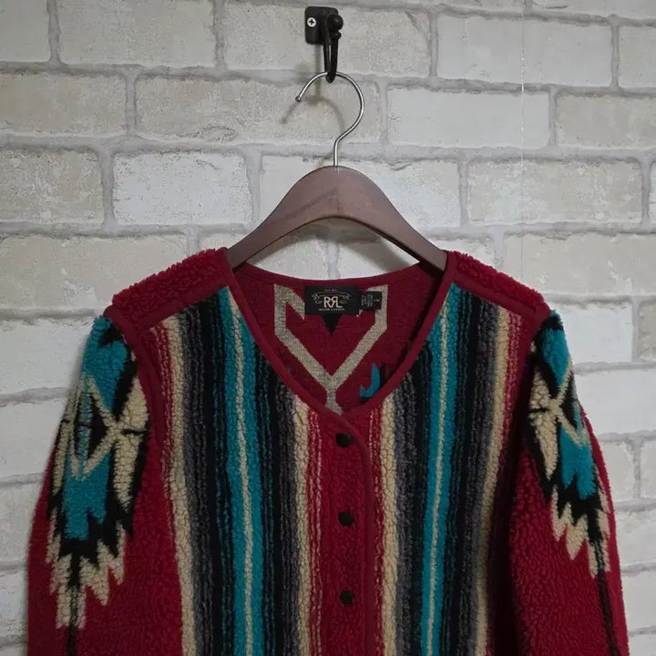 [BUNJANG] RRL Jacquard Fleece Western Jacket / RRL 더블알엘 웨스턴 자카드 후리스 자켓