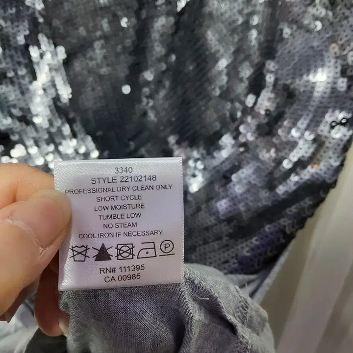 [BUNJANG] Tory Burch Sequin Heart T-Shirt / 토리버치 하트 스펭글 모달100%반팔티