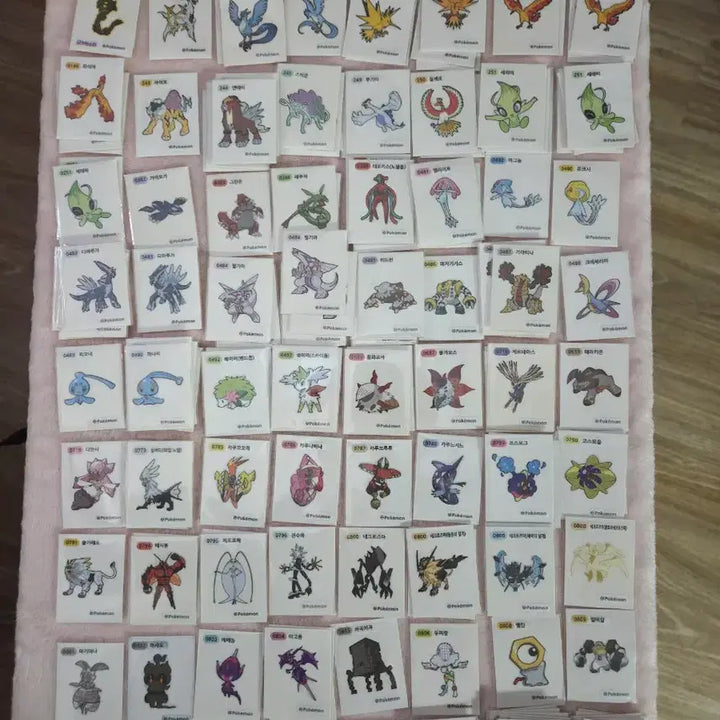 [BUNJANG] Pokemon Tteokbokki Sticker Exchange / 포켓몬 띠부씰 교환