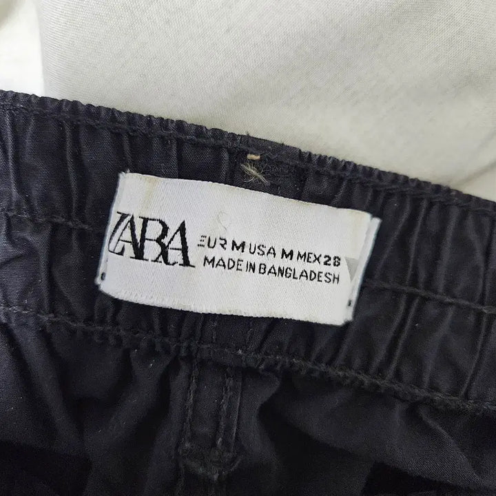 [BUNJANG] Zara Wide Parachute Pants Black / 자라 파라슈트 와이드 팬츠 블랙