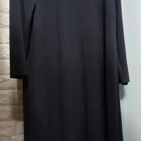 [BUNJANG] Long Dress - Navy - Maternity Wear / 봄 가을 롱원피스 목폴라 원피스 임산부 원피스 정장 원피스(개당)