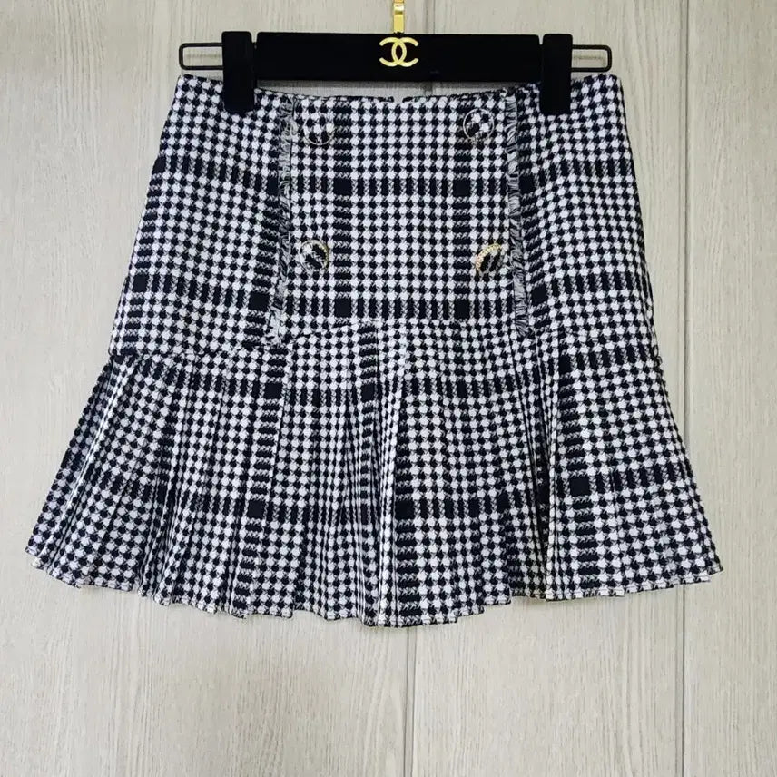 [BUNJANG] EGOIST Check Mini Skirt / 에고이스트  체크 미니스커트