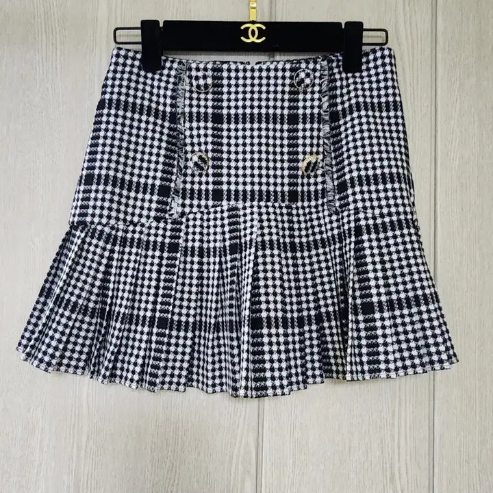 [BUNJANG] EGOIST Check Mini Skirt / 에고이스트  체크 미니스커트