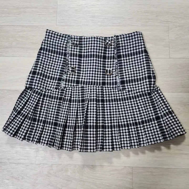 [BUNJANG] EGOIST Check Mini Skirt / 에고이스트  체크 미니스커트