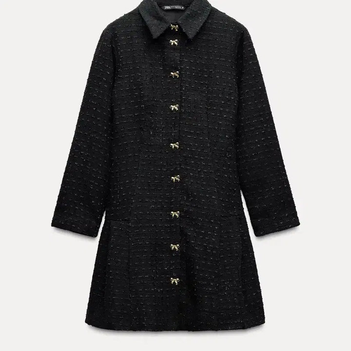 [BUNJANG] ZARA Tweed Mini Dress / L) 자라 트위드 원피스 새상품