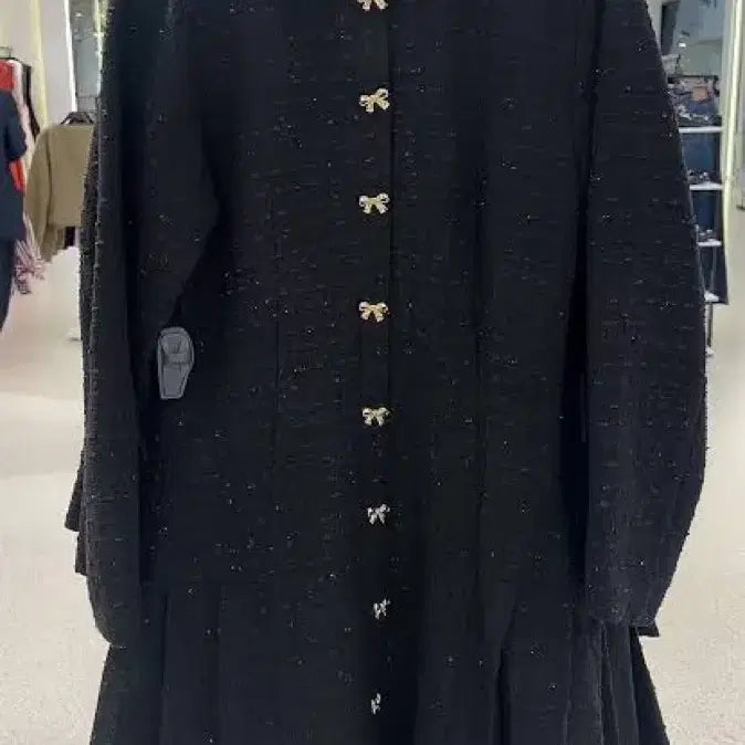 [BUNJANG] ZARA Tweed Mini Dress / L) 자라 트위드 원피스 새상품
