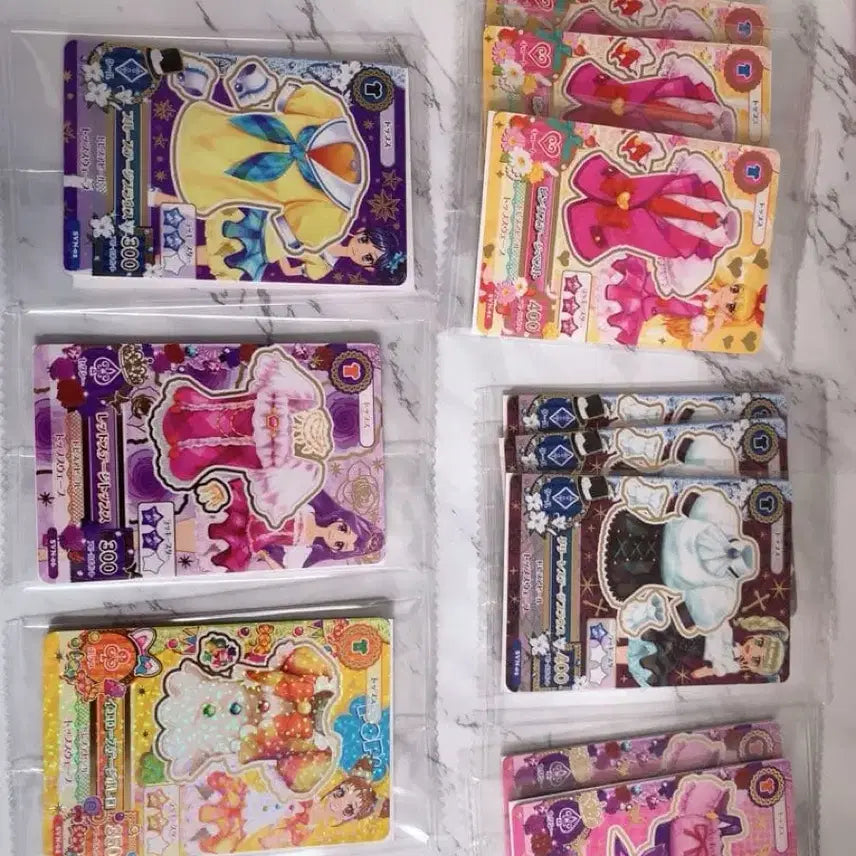 [BUNJANG] Aikatsu Ichigo/Yurika/Ran Split Set Card / [이치고 남음]아이카츠 카드 세븐일레븐 아이카츠 분철
