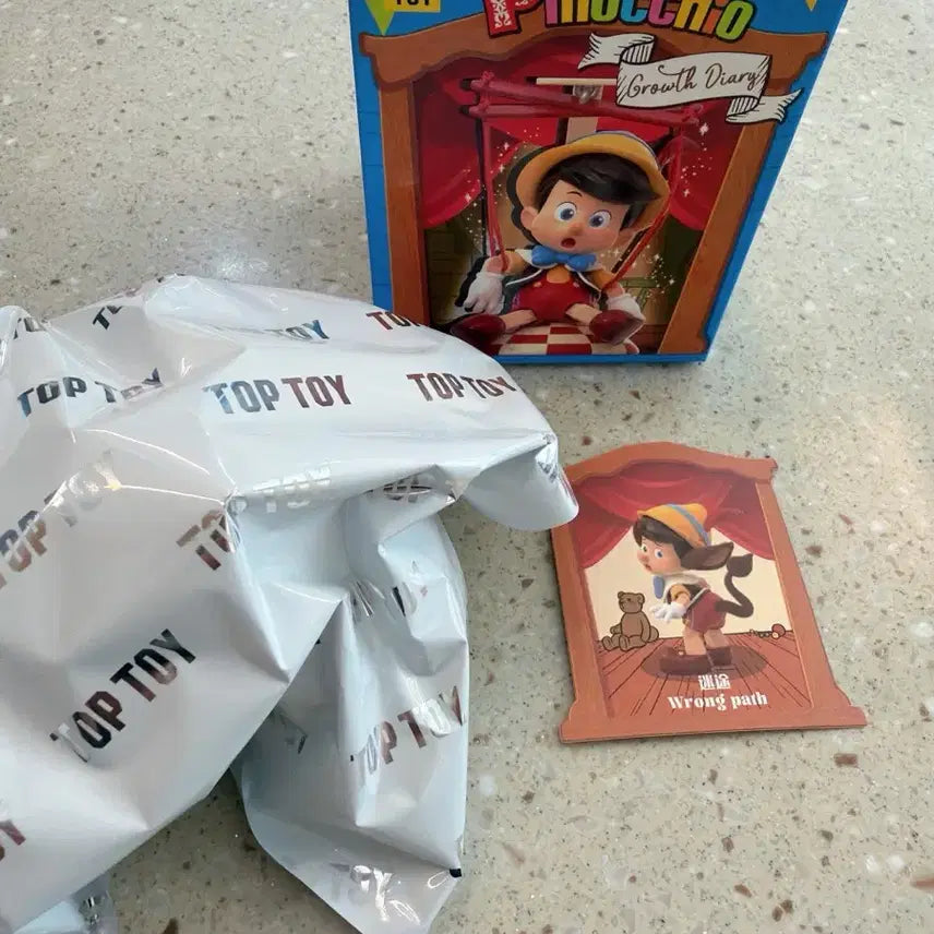 [BUNJANG] TOP TOY Pinocchio 85th Anniversary Figure / TOP TOY 정품 피노키오 85주년 기념 성장일기 피규어