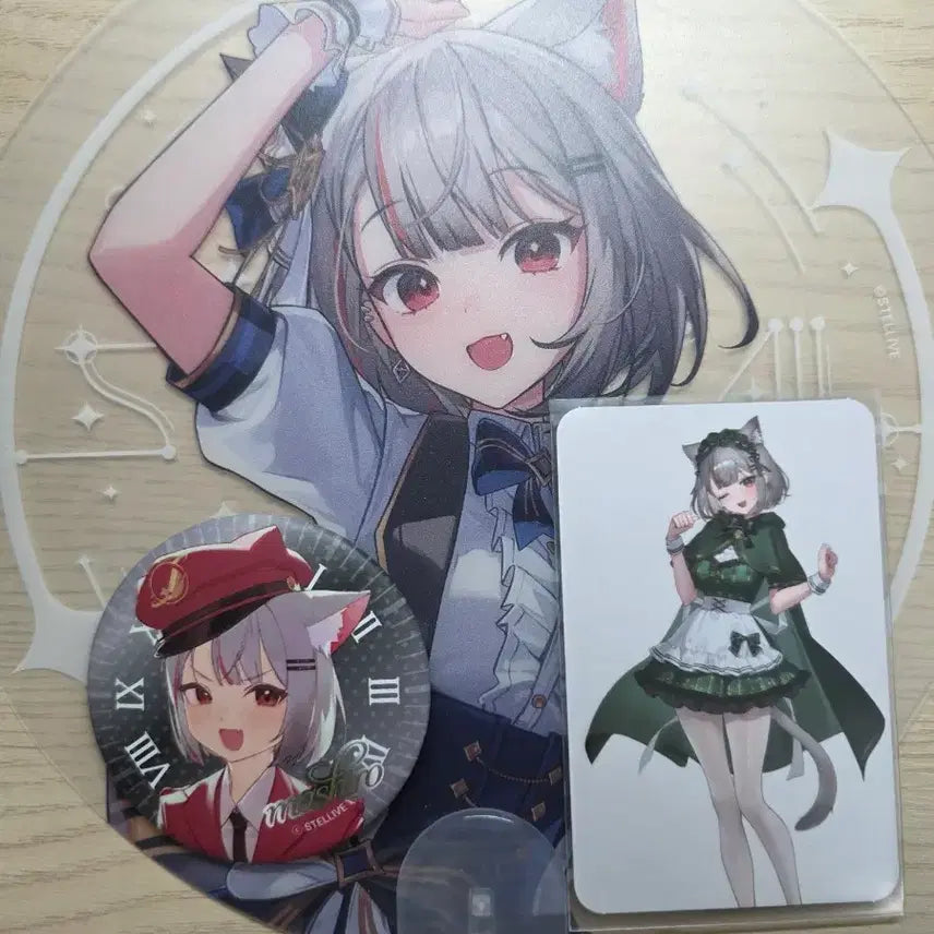 [BUNJANG] Stellive NeneKo & Mashiro Bundle Set / 스텔라이브 네네코 마시로 굿즈 일괄(최종인하)