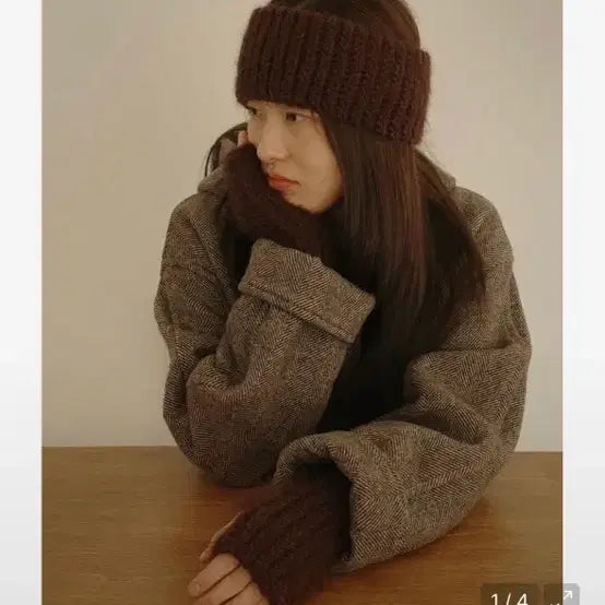[BUNJANG] Ando By Hand Knit Headband / 안도바이핸드 니트 헤어밴드 / 구매가 39,000