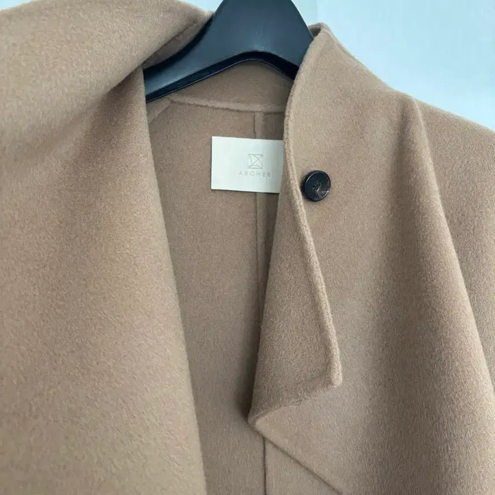 [BUNJANG] Minitto Handmade Wool Coat / 미니또 핸드메이드 코트 터틀넥 숄 카라