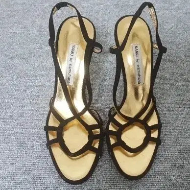 [BUNJANG] Namoo by Namoo Hana Strap Heels / 나무 by 나무하나 스트랩힐