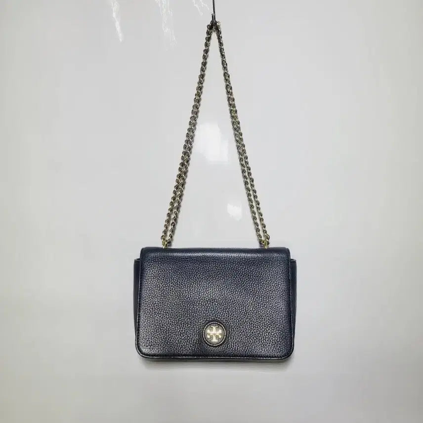 [BUNJANG] Tory Burch Shoulder Crossbody Bag / TORY BURCH 토리버치 천연소가죽 금장체인장식 숄더 엔 크로스백