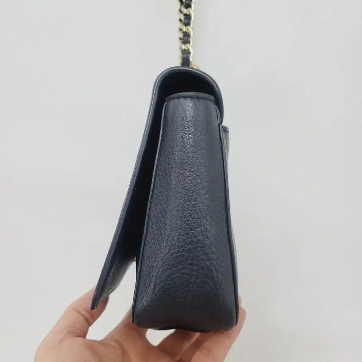 [BUNJANG] Tory Burch Shoulder Crossbody Bag / TORY BURCH 토리버치 천연소가죽 금장체인장식 숄더 엔 크로스백