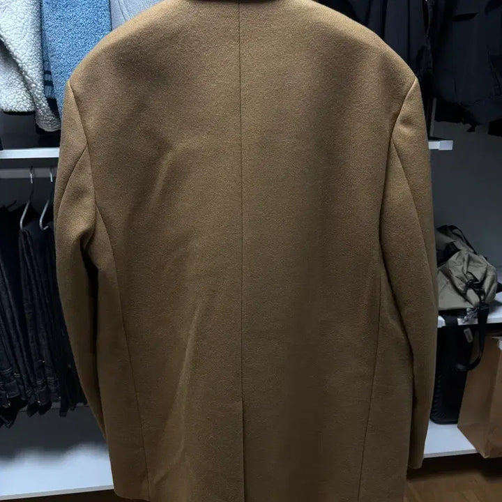 [BUNJANG] Solid Homme Camel Half Coat Blazer / 새상품 / 솔리드옴므 카멜 하프코트 블레이져 48(105)