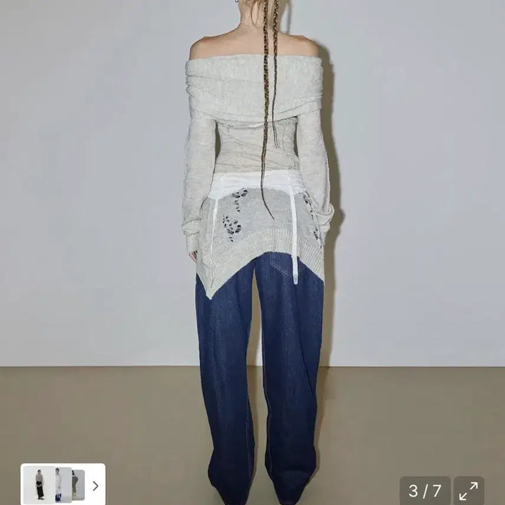 [BUNJANG] Sculptor 2-Way Shawl Dress Pale Green / 스컬프터 2way Shawl Dress Pale Green
