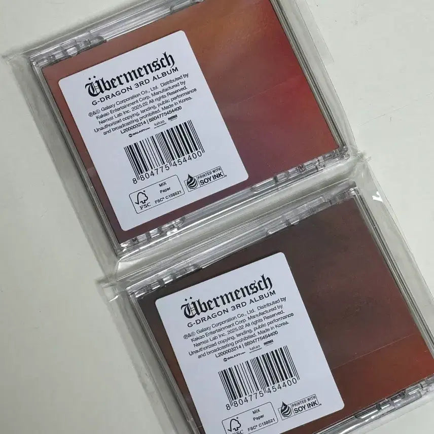 [BUNJANG] G-Dragon Weverse Shop Sealed Mini Album / 지드래곤 위버맨쉬 미개봉 미니앨범