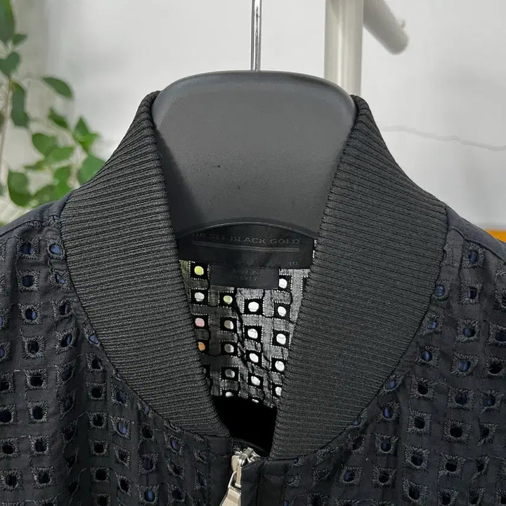 [BUNJANG] Diesel Black Gold Layered Punching Zip-up Jacket / 디젤 블랙골드 레이어드 펀칭 집업 40