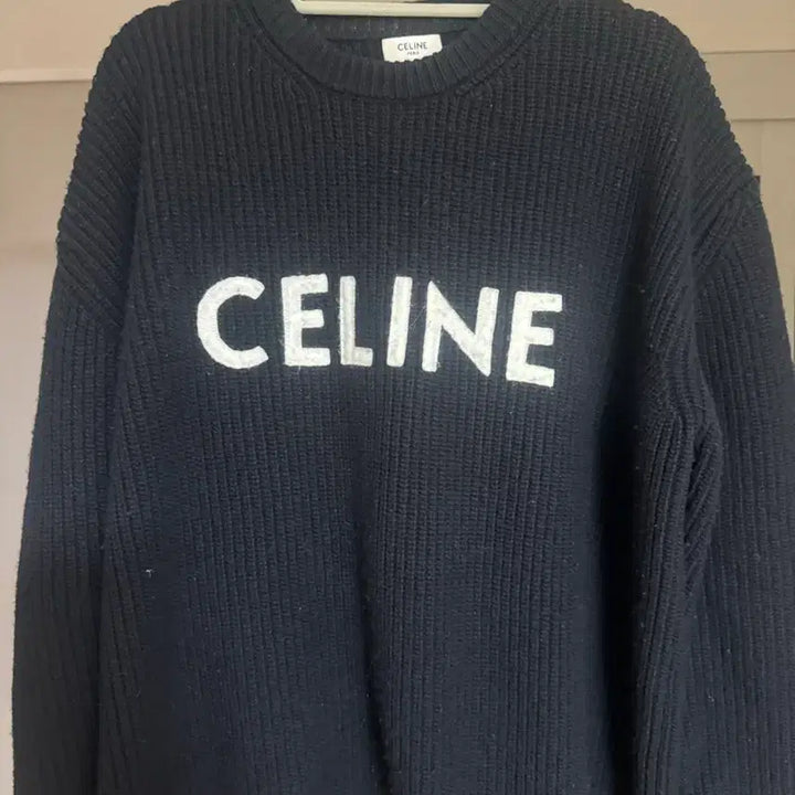 [BUNJANG] Celine Ribbed Oversized Knit XS / 셀린느 리브드 오버 니트 XS