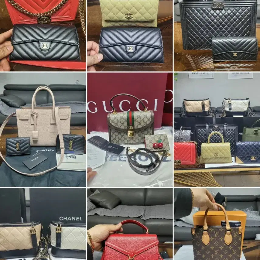 [BUNJANG] Gucci Ophidia GG Supreme Clutch Bag / 구찌 오피디아 GG 수프림 클러치 백 140만 각각60