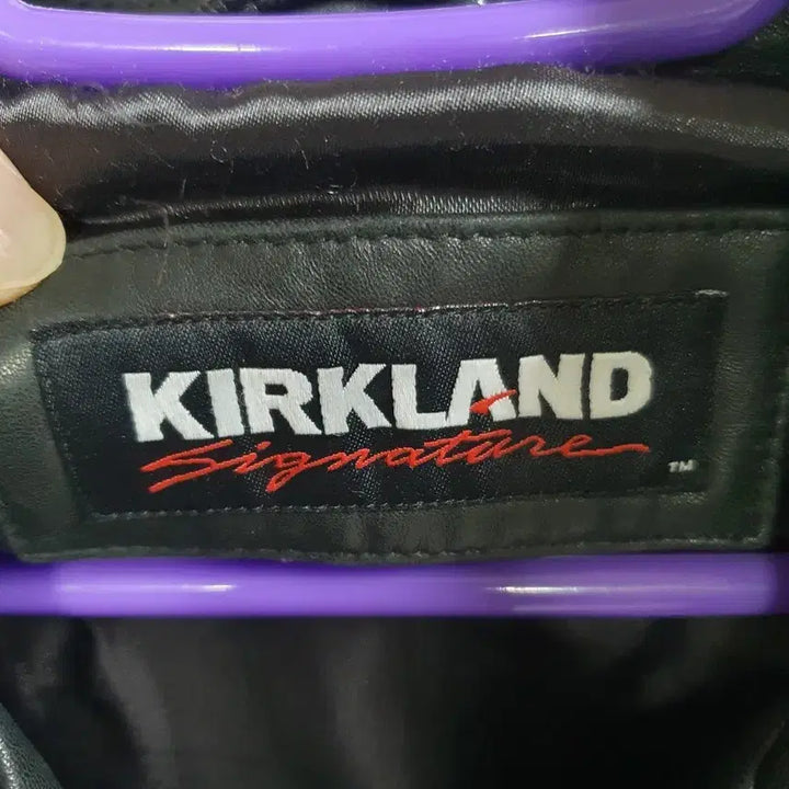 [BUNJANG] Kirkland Signature Black Leather Jacket M / 커클랜드 시그니처 블랙 가죽 자켓 택배비포함가
