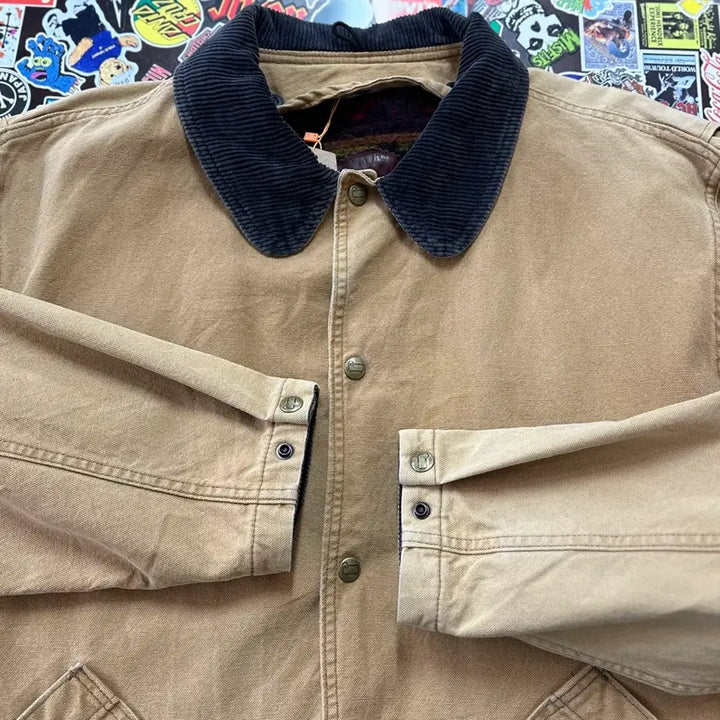 [BUNJANG] Woolrich Hunting Jacket (USA) - XL / 8~90s USA 울리치 블랭킷 라인드 헌팅 자켓 XL