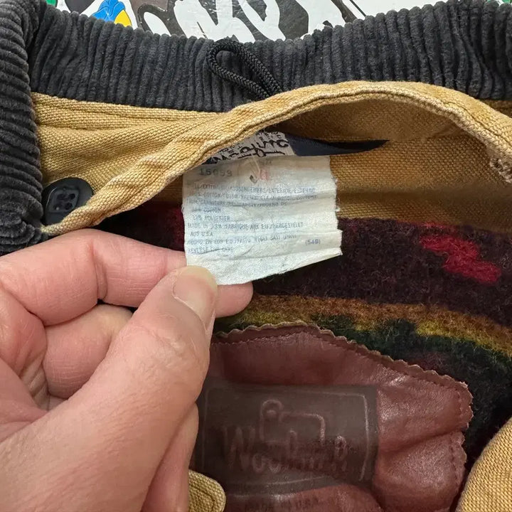 [BUNJANG] Woolrich Hunting Jacket (USA) - XL / 8~90s USA 울리치 블랭킷 라인드 헌팅 자켓 XL