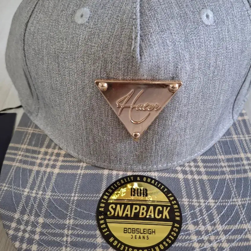 [BUNJANG] HUM Babsley Snapback Hat Checkered / HUM 새상품 밥슬레이 스냅백 모자 체크