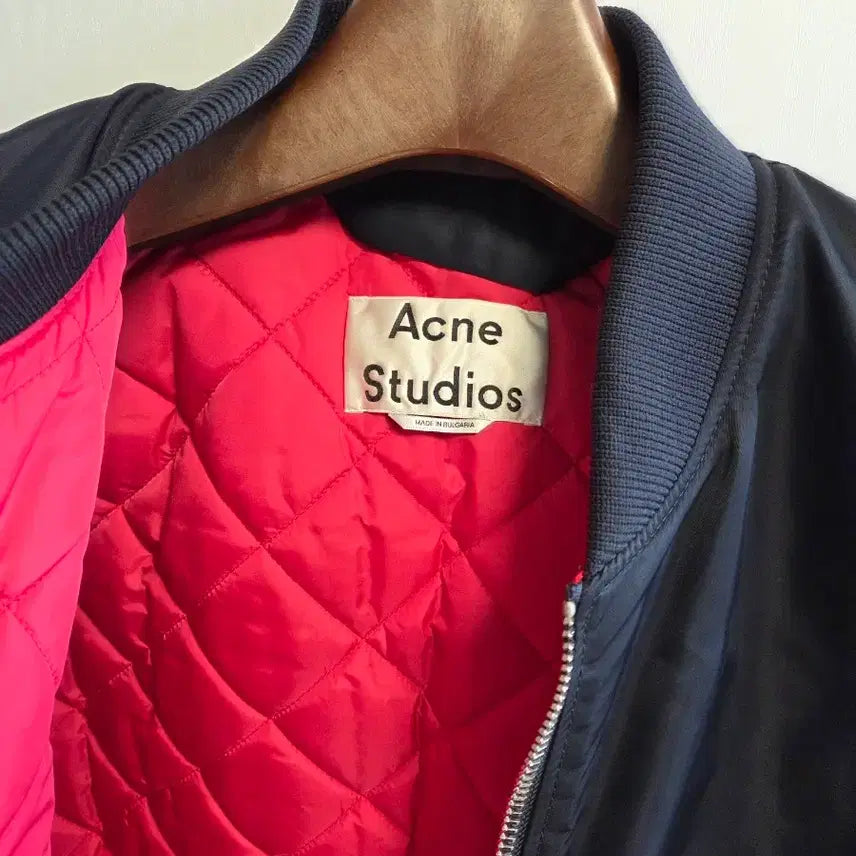 [BUNJANG] Acne Studios Makio Bomber Navy Jacket / [48] 아크네 마키오 봄버 네이비