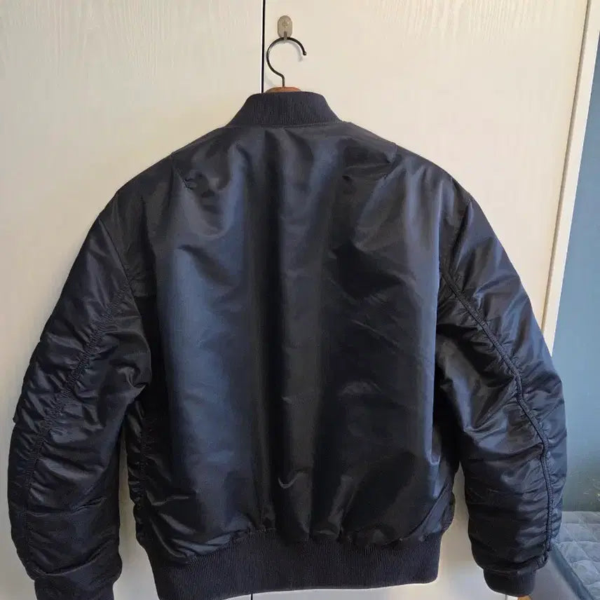 [BUNJANG] Acne Studios Makio Bomber Navy Jacket / [48] 아크네 마키오 봄버 네이비