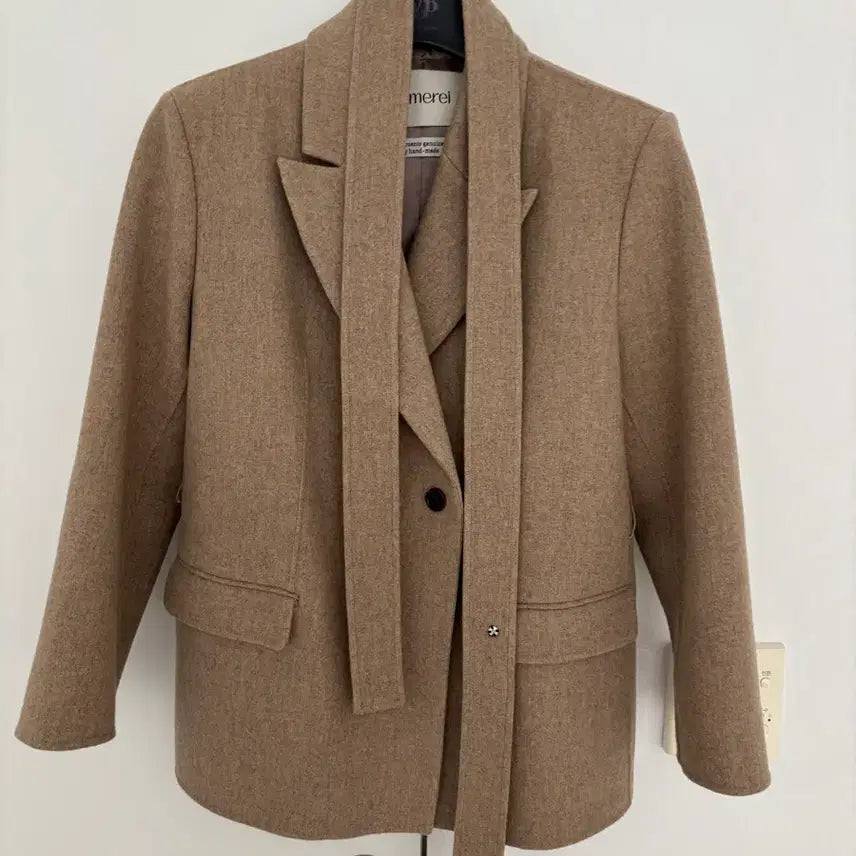 [BUNJANG] Lamelei Handmade Half Jacket Coat S / 라메레이 핸드메이드 하프 자켓 코트 S