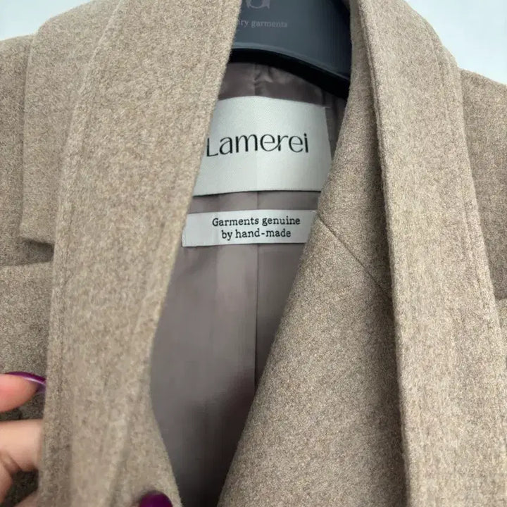 [BUNJANG] Lamelei Handmade Half Jacket Coat S / 라메레이 핸드메이드 하프 자켓 코트 S