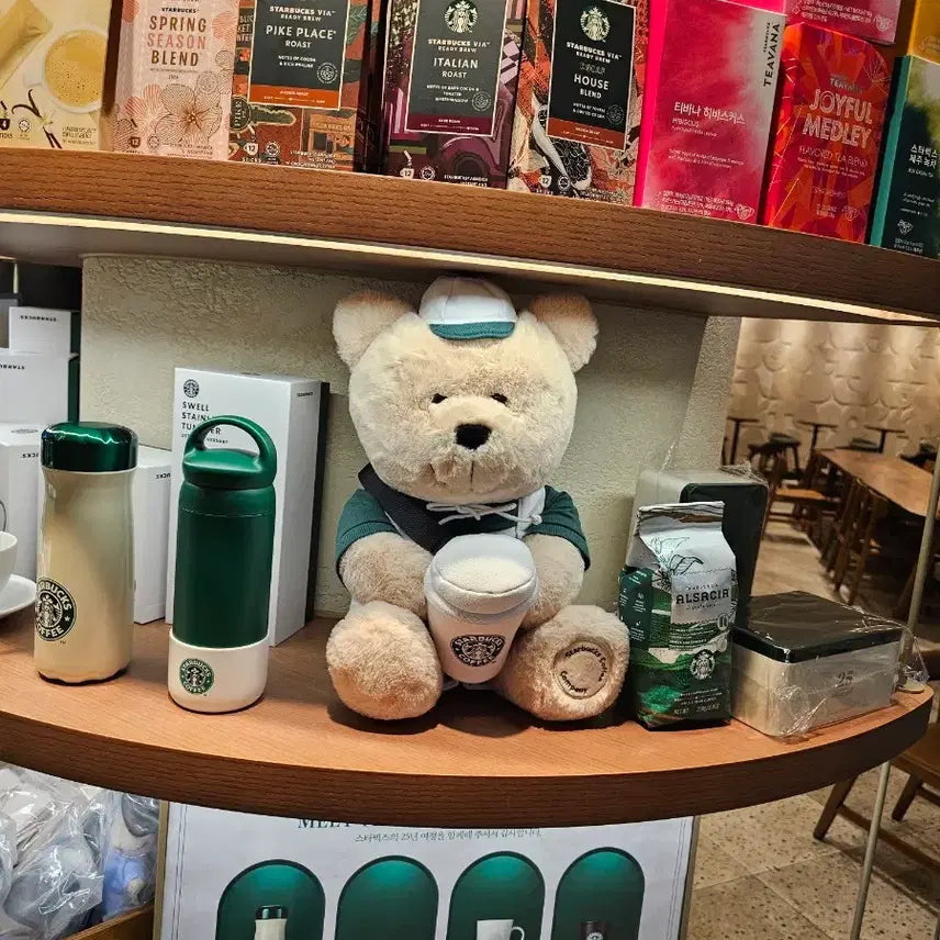 [BUNJANG] Starbucks 25th Anniversary Big Bearista Plush Toy / 스타벅스 25주년기념 빅베어리스타 인형