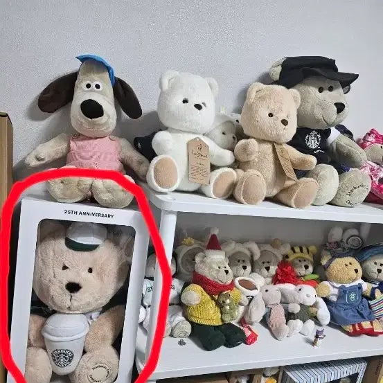 [BUNJANG] Starbucks 25th Anniversary Big Bearista Plush Toy / 스타벅스 25주년기념 빅베어리스타 인형
