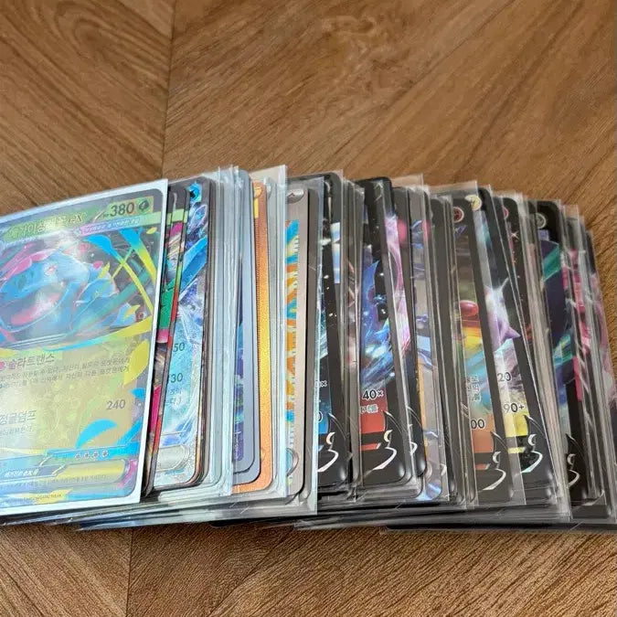 [BUNJANG] Pokemon Card EX AR SR V Bundle Set / 포켓몬카드 ex AR SR V 70장 일괄 판매