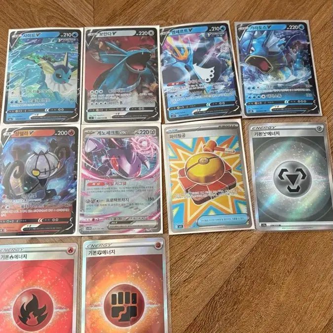 [BUNJANG] Pokemon Card EX AR SR V Bundle Set / 포켓몬카드 ex AR SR V 70장 일괄 판매