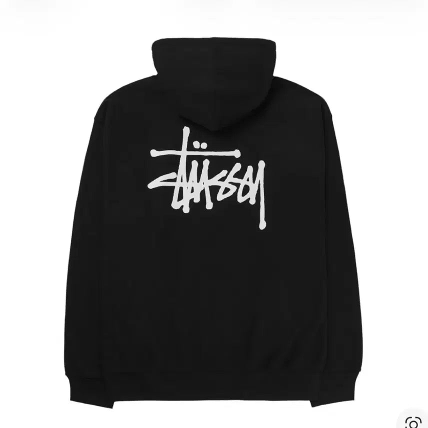 [BUNJANG] Stussy Basic Hoodie Black S / 스투시 베이직 후드티 블랙 S