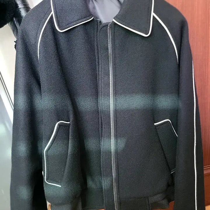 [BUNJANG] DNSR Heavy Wool Varsity Jacket (M) / DNSR 디앤써 헤비 바시티 자켓 M