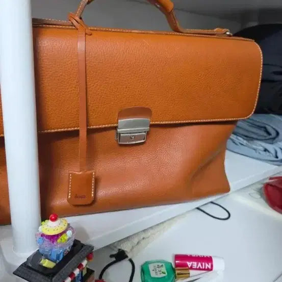 [BUNJANG] Hevitz Leather Briefcase / 헤비츠 서류가방