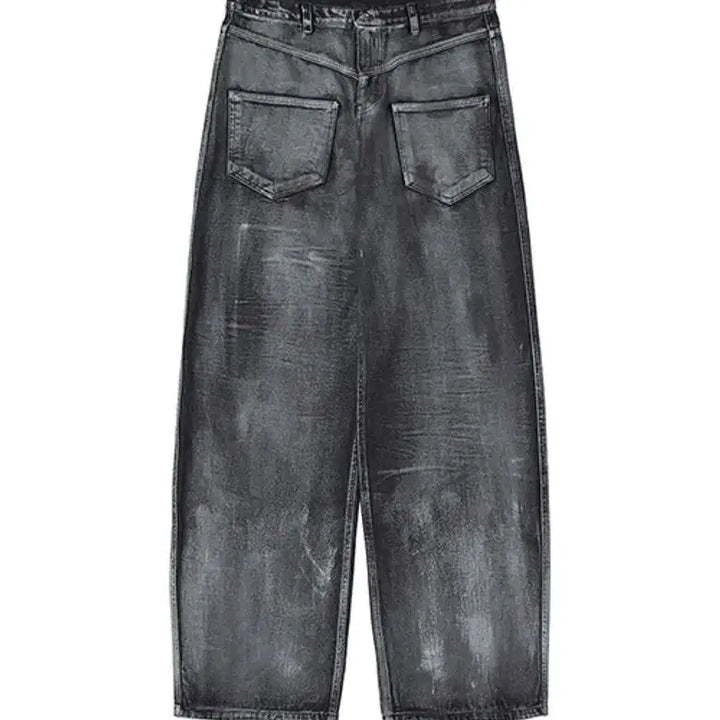 [BUNJANG] DNSR Coated Denim L / DNSR 백포켓 코팅 데님 L