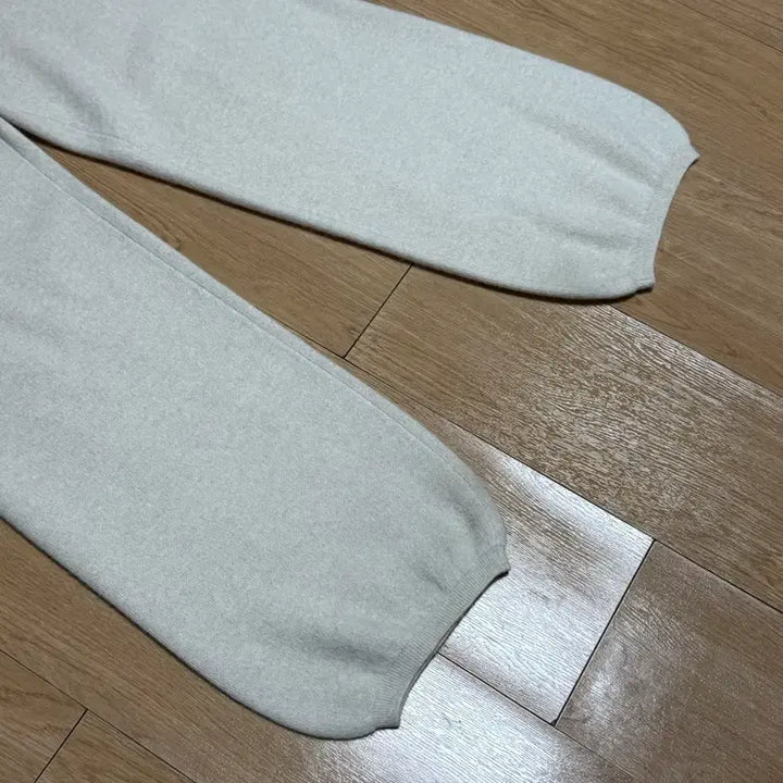 [BUNJANG] Favorite Things Raccoon Knit Pants (Long) - White Melange / 페이보릿띵스 라쿤 니트팬츠 백멜란지 롱기장 새상품