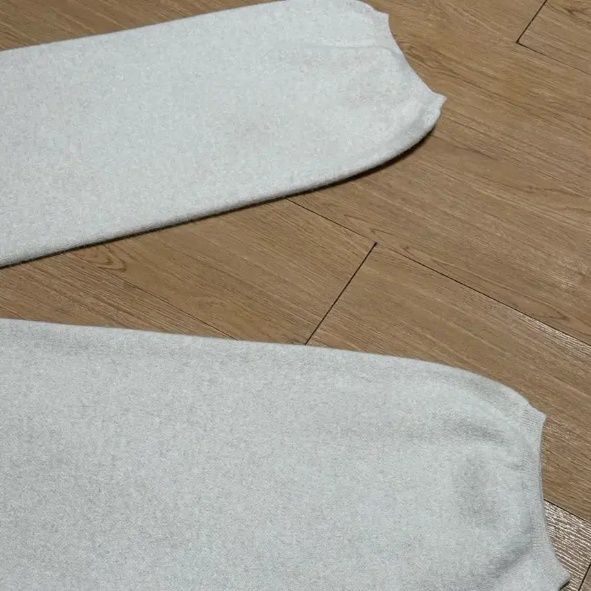 [BUNJANG] Favorite Things Raccoon Knit Pants (Long) - White Melange / 페이보릿띵스 라쿤 니트팬츠 백멜란지 롱기장 새상품