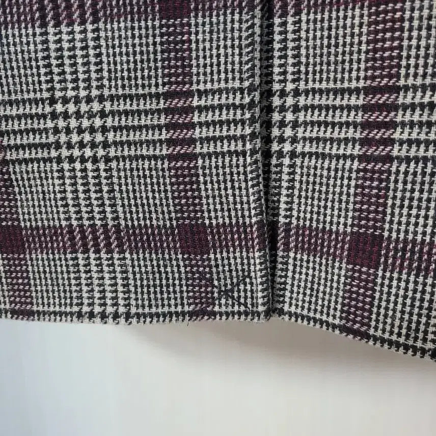 [BUNJANG] 8seconds Check Pattern Wool Coat (M) / 8seconds 체크패턴 모직 코트 M사이즈