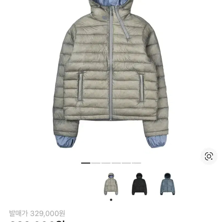[BUNJANG] SANSAN GEAR Suffix Puffer Gray 25FW / (새제품)산산기어 서픽스 푸퍼 그레이 25FW