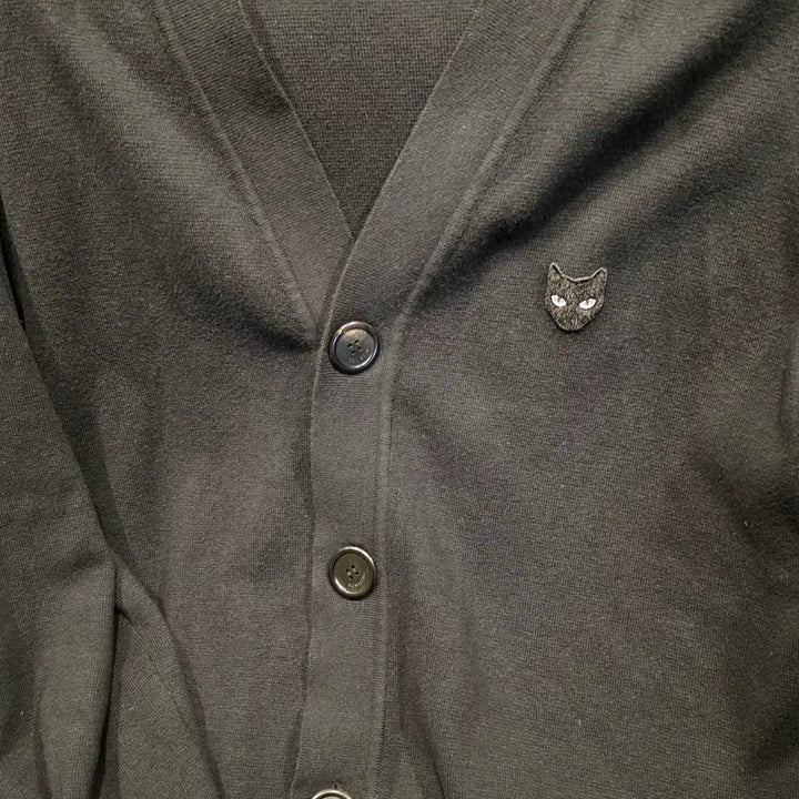 [BUNJANG] Songzio Homme Oversized Zzero Cardigan Black / [48] 송지오옴므 오버핏 지제로 가디건 블랙