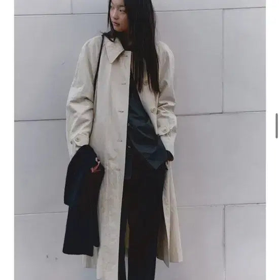 [BUNJANG] Blank Room Woman Trench Coat ECRU / 블랭크룸 우먼 트렌치 ECRU color 새상품