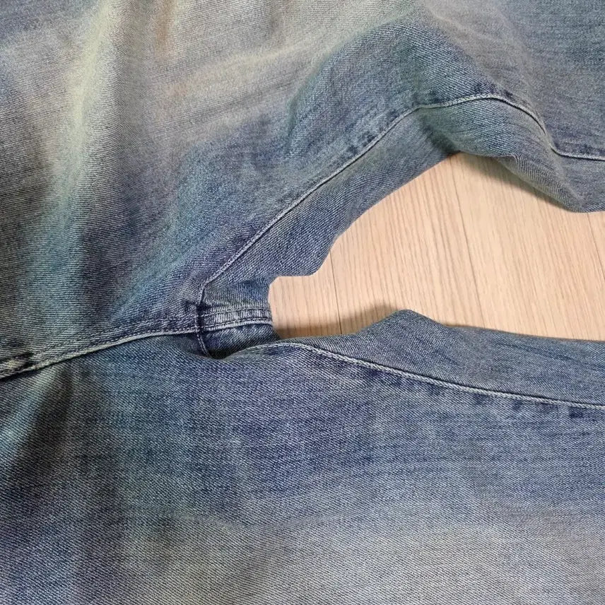 [BUNJANG] Roughside Drape Denim Pants Light Blue / 24fw 러프사이드 드레이프 데님 팬츠 라이트 블루 2사이즈