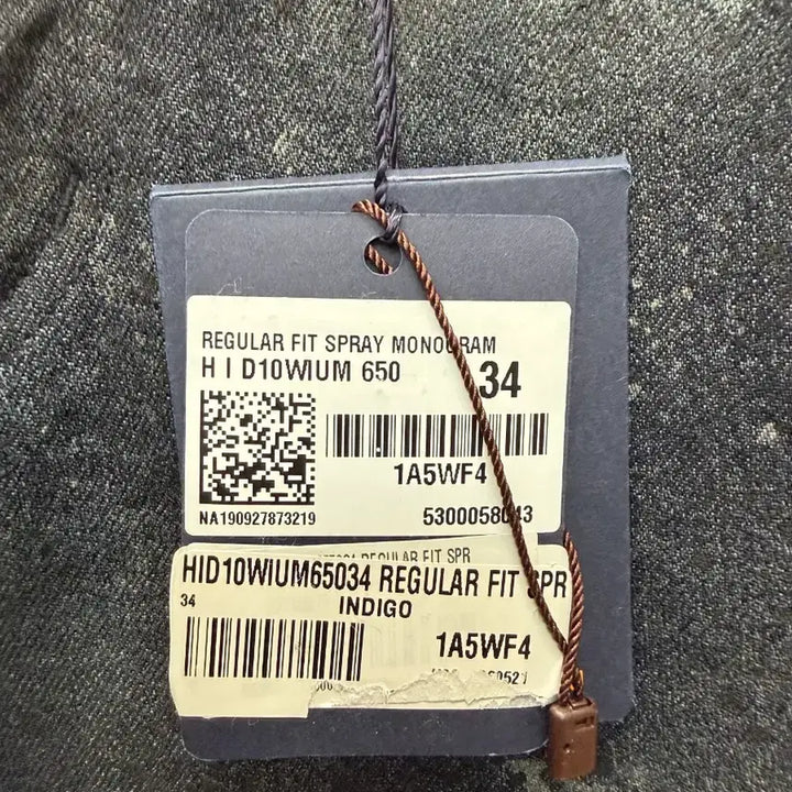 [BUNJANG] Louis Vuitton Regular Fit Spray Monogram Jeans (Size 34) / 루이비통 레귤러 핏 스프레이 모노그램 청바지 ( 34 )